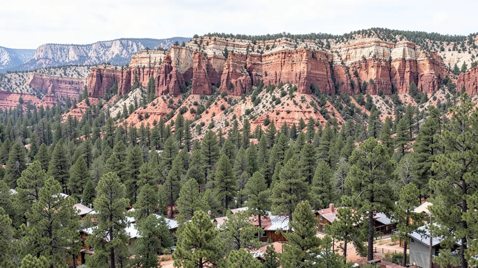The Mogollon Rim above Payson